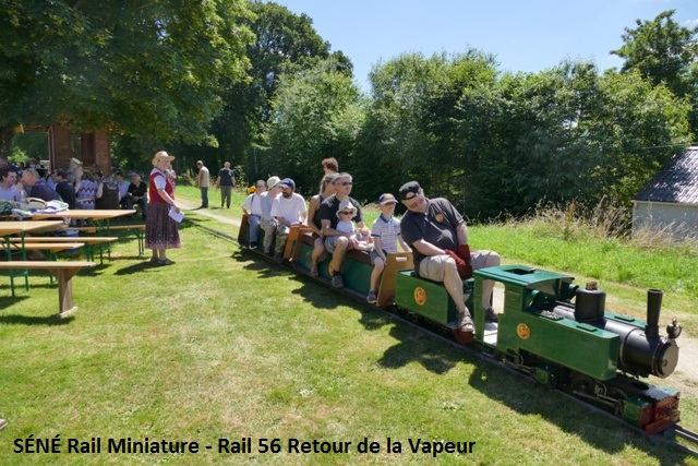 SÉNÉ Rail Miniature - Rail 56 Retour de la Vapeur